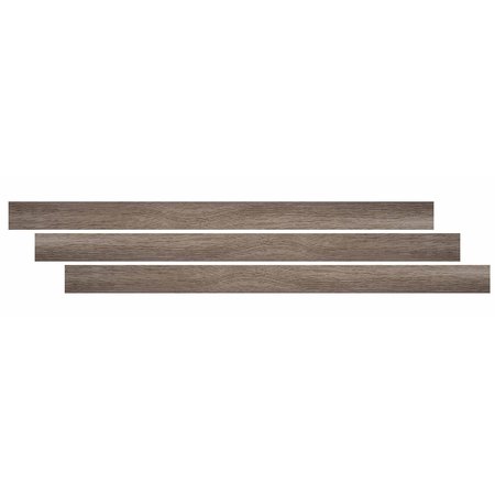 MSI Bleached Elm 1/4 In. Thick X 1 3/4 In. Wide X 94 In. Length Luxury Vinyl End Cap Molding ZOR-LVT-T-0039